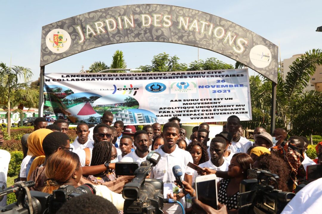 Lancement Du Mouvement Aar Sunu Cité : Des étudiants Veulent Préserver ...